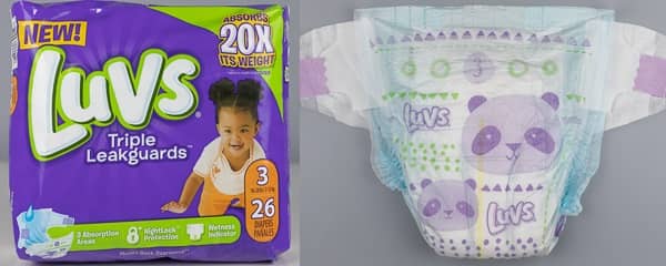 luvs triple leakguard diapers